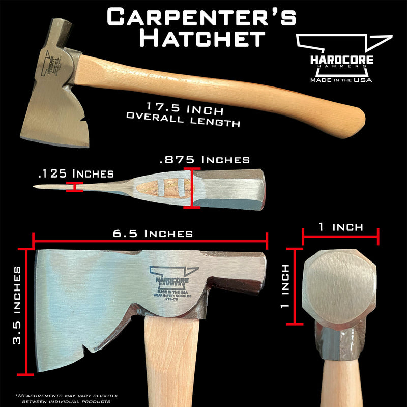 Load image into Gallery viewer, Carpenters Hatchet (Hardcore Hammers)
