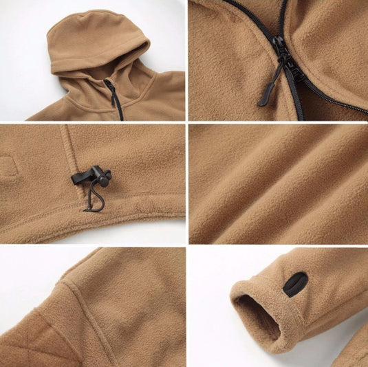 Men Backcountry Thermal Fleece Jacket – RedSquirrelBushCraft