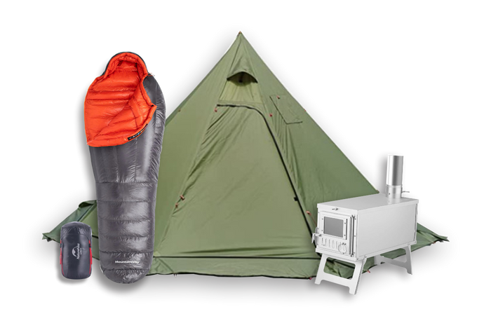 1 Person Medium Winter Camp Package