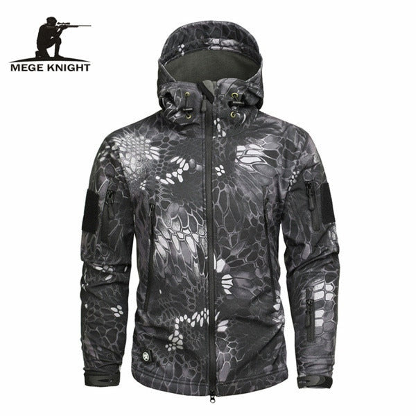 Stalker Soft Shell Waterproof & Windproof Fleece Hooded Jacket - TYP – DLP  Tactical